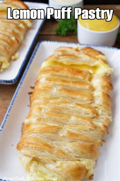 Lemon Puff Pastry Puff Pastry Recipes Dessert Lemon Dessert Recipes Lemon Recipes