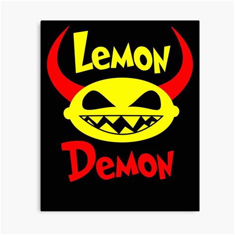 Classic Lemon Demon Poster Lemon Demon Store