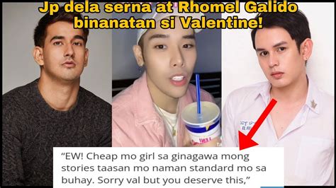 Jp Dela Serna At Rommel Galido Pinutakte Si Valentine Rosales Dahil Sa