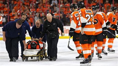 Flyers' Scott Laughton released from hospital | CBC Sports