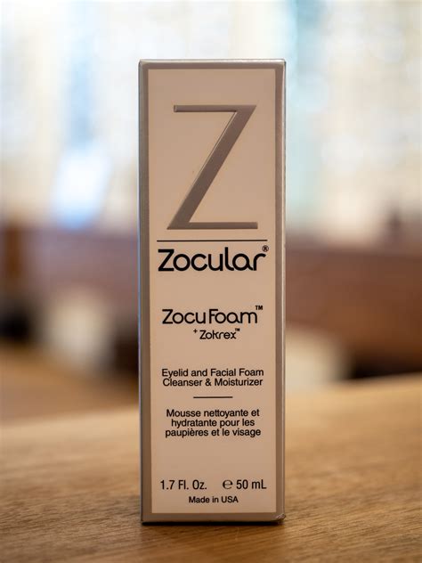 Zocular® Zocufoam™ Zokrex Eyelid And Facial Foam Cleanser