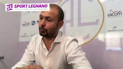 Legnano Pro Sesto Il Commento Di Mister Manzo Youtube