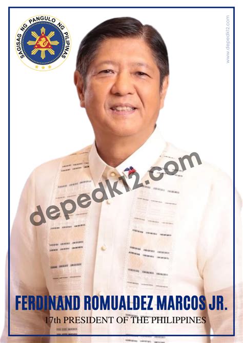 President Ferdinand Bongbong Marcos Jr Poster Hi Res Free