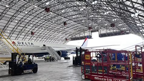 Delta Mro Hangar Receives Thermohall Upgrade Rubb Usa