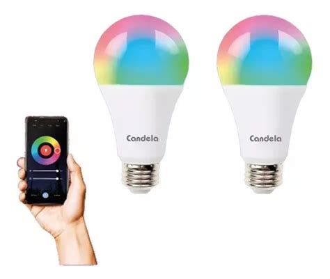 Lampara Led Smart X W Wifi Luz Colores Fr A C Lida E