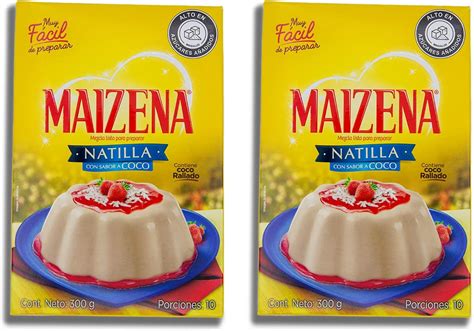 Amazon Combo Of Natilla Con Coco Mix Maizena Boxes G Of