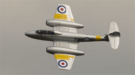 Gloster Meteor T7 Zap16com Air Show Photography Civilian And