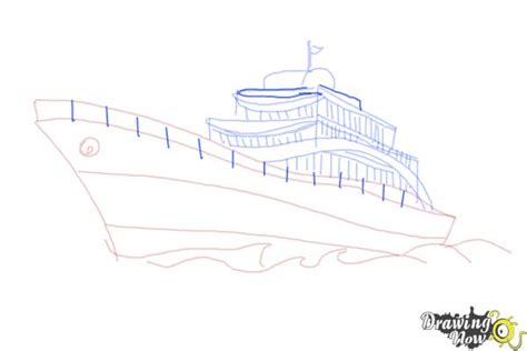 How To Draw A Yacht Drawingnow