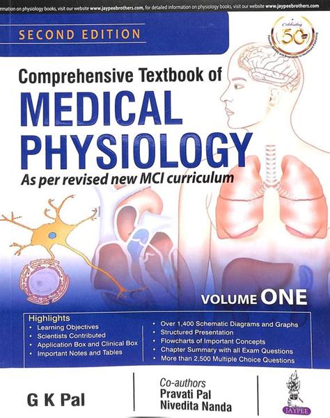 Buy Comprehensive Textbook Of Medical Physiology St Of 2 Vol book : Gk Pal , 9389188016 ...