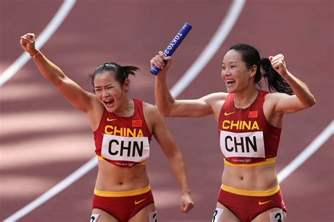 中国队晋级东京奥运会田径女子4X100米接力决赛