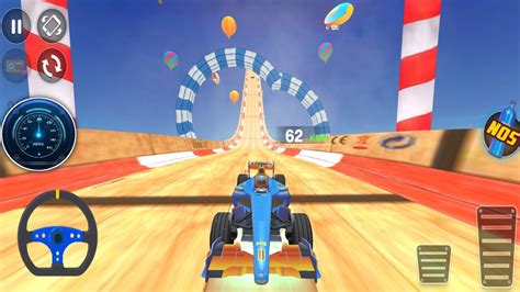 Formula Car Racing Stunts Simulator 2021 Impossible Car Mega Ramp 3D