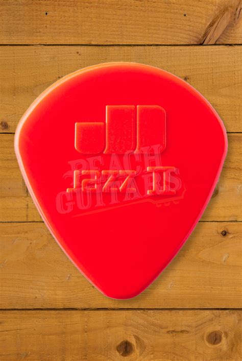 Dunlop Jazz II Nylon Pick 1 18mm 6 Pack