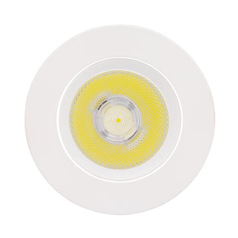 Downlight Cob Rond Richtbaar Led W Wit Zaag Maat Mm No Flicker