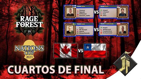 Rage Forest 4 Andy Vs Ganji DauT Vs Valas Nations Cup Canada Vs