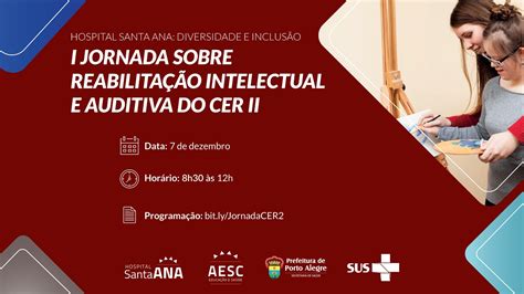 I Jornada sobre Reabilitação Intelectual e Auditiva do CER II Live