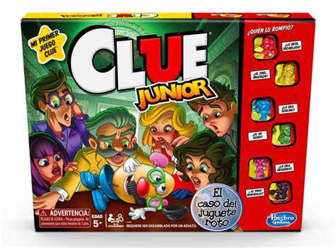 Ripley JUEGO DE MESA HASBRO GAMING C1293 CLUE JUNIOR