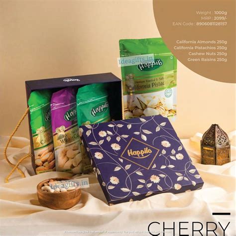 Happilo Corporate Diwali Gift Hampers With Dry Fruits Sweets And