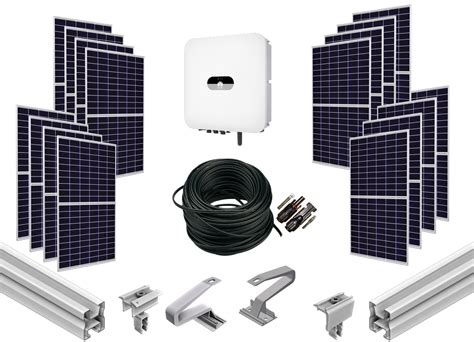 Kit Fotovoltaic 5kW On Grid Trifazic