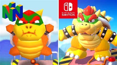 Mario Party Superstars All Minigames Comparison Switch Vs Original Youtube