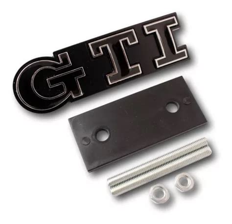 Kit Emblema Golf Gti Grade Dianteiro Lateral Traseira Metal