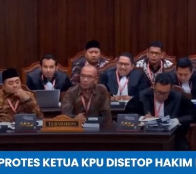 Pak Hasyim Ketua Kpu Kena Semprot Ketua Mk Ketua Mk Suhartoyo Pak