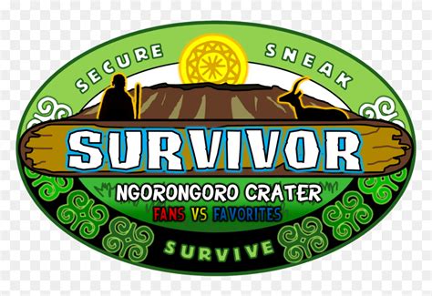 Survivor Ngorongoro Crater Survivor Fan Made Logo Png Transparent