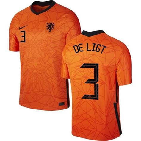 Nederland De Ligt Hjemmetr Ye Retro Fotballdrakter Brasil