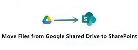 How To Move Files From Shared Drive To Sharepoint Ways