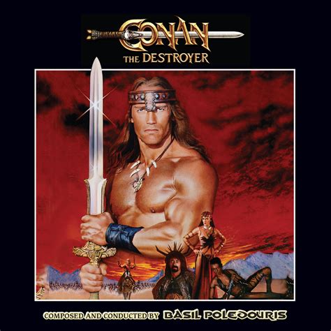 Conan The Destroyer – 2 x CD Expanded Score – Limited Edition – Basil ...