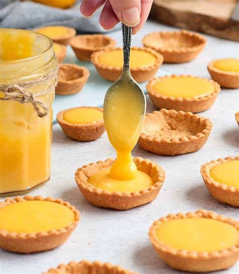 20 Mini Lemon Tartlets Recipe ShmuelIsabella