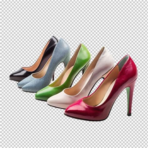 Premium PSD High Heels On Transparent Background