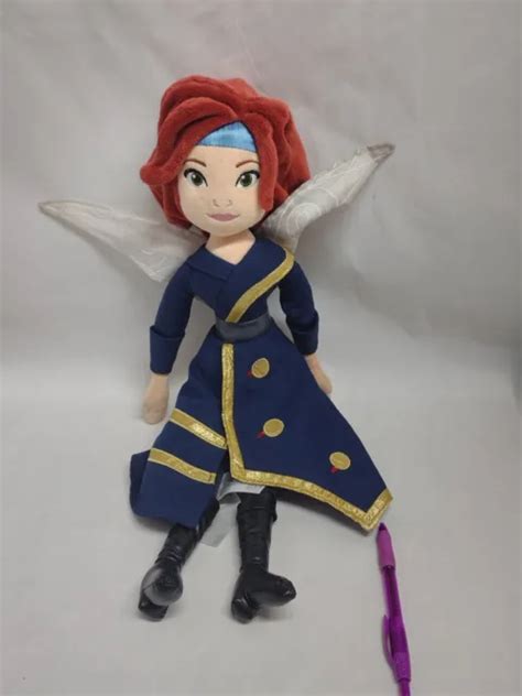 DISNEY STORE TINKERBELL Zarina The Pirate Fairy 20 Plush Doll 16 12