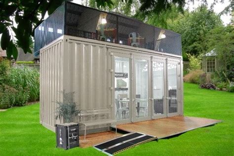 Set Up A Home Office In The Garden With A Cargo Container Bullbox