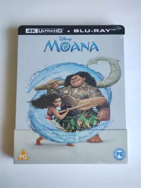 MOANA DISNEY 4K Ultra HD Blu Ray Steelbook NEW 29 04 PicClick UK