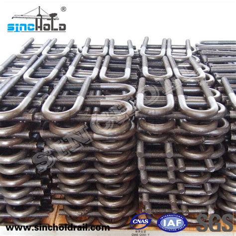 U Shaped Port Crane Rail Embedded Anchor Bolts China Anchoring Bolt