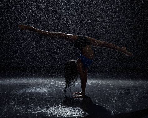 Dance in the Rain - Dancers with an indoor rain machine — Mark Ruddick Photography