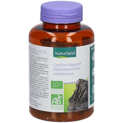 Naturland Charbon V G Tal Activ Bio Pc S Redcare Pharmacie