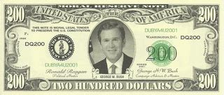 200 Dollars Dubya George W Bush United States Numista