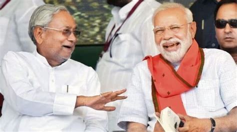 Bihar Cm Nitish Kumar Meets Pm Modi