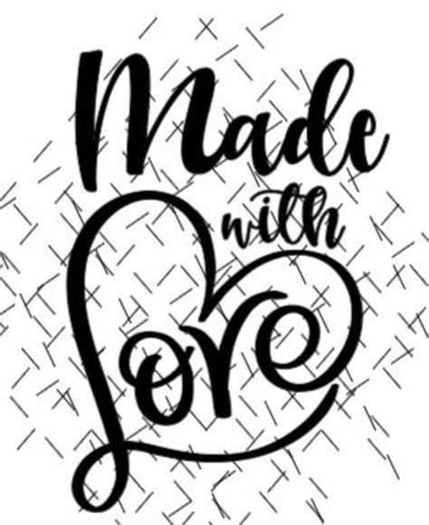 Made With Love Svg Made With Love PNG Made With Love EPS Made With