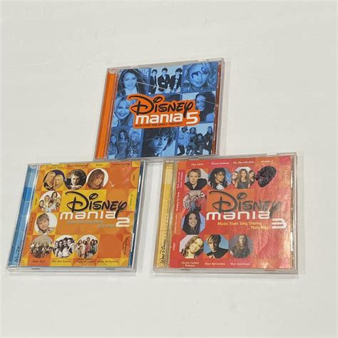 Disneymania 2 3 And 5 Cds 1500 500 Shipping Depop