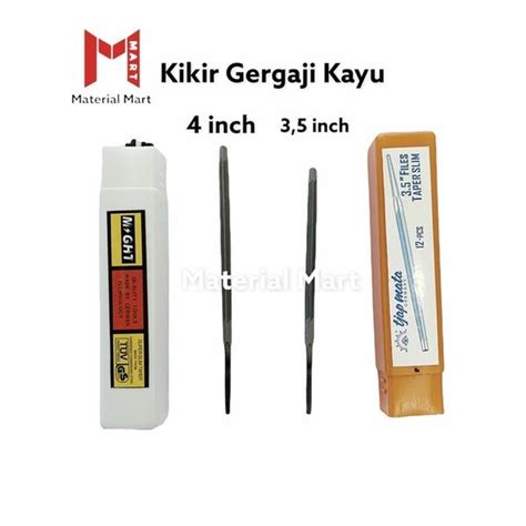 Jual Kikir Gergaji Kayu 3 5 Inch Kikir Segitiga Kayu 4 Pengasah