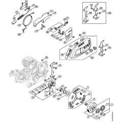 Ms C M Chainsaw Parts Stihl Petrol Chainsaw Parts Ms Stihl