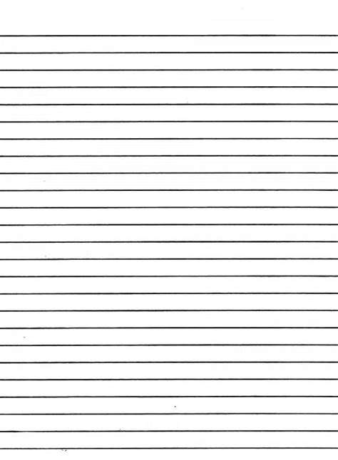 Printable Paper With Lines For Writing