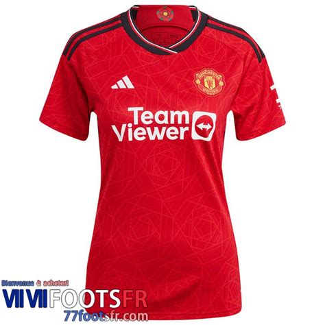 Vend Manchester United Maillots De Foot Femme Domicile