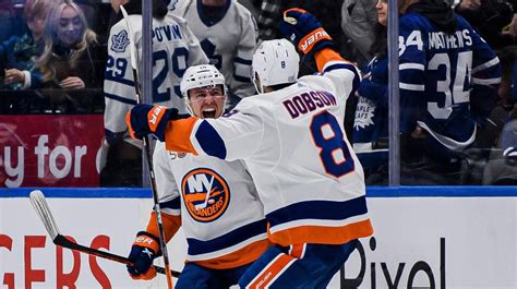 Beauvilliers Ot Goal Gives Isles Win Over Maple Leafs Newsday