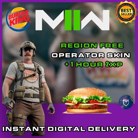 INSTANT DELIVERY Call Of Duty Modern Warfare 2 Burger Town Operator