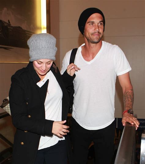 KALEY CUOCO and Ryan Sweeting Arrives at LAX Airport in Los Angeles ...