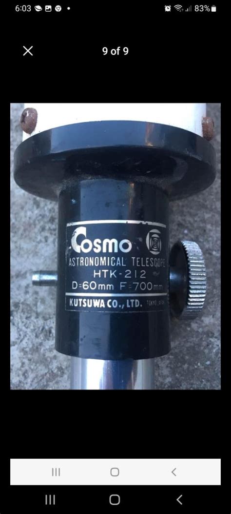 Anyone familiar with COSMO telescopes from Japan ? - Classic Telescopes ...