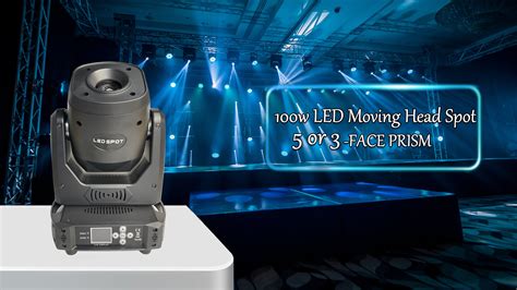 100w LED Spot Moving Head Light